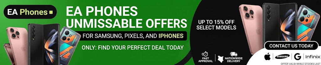 EA Phones unmissable offers for Samsung, Pixel, and iPhone
